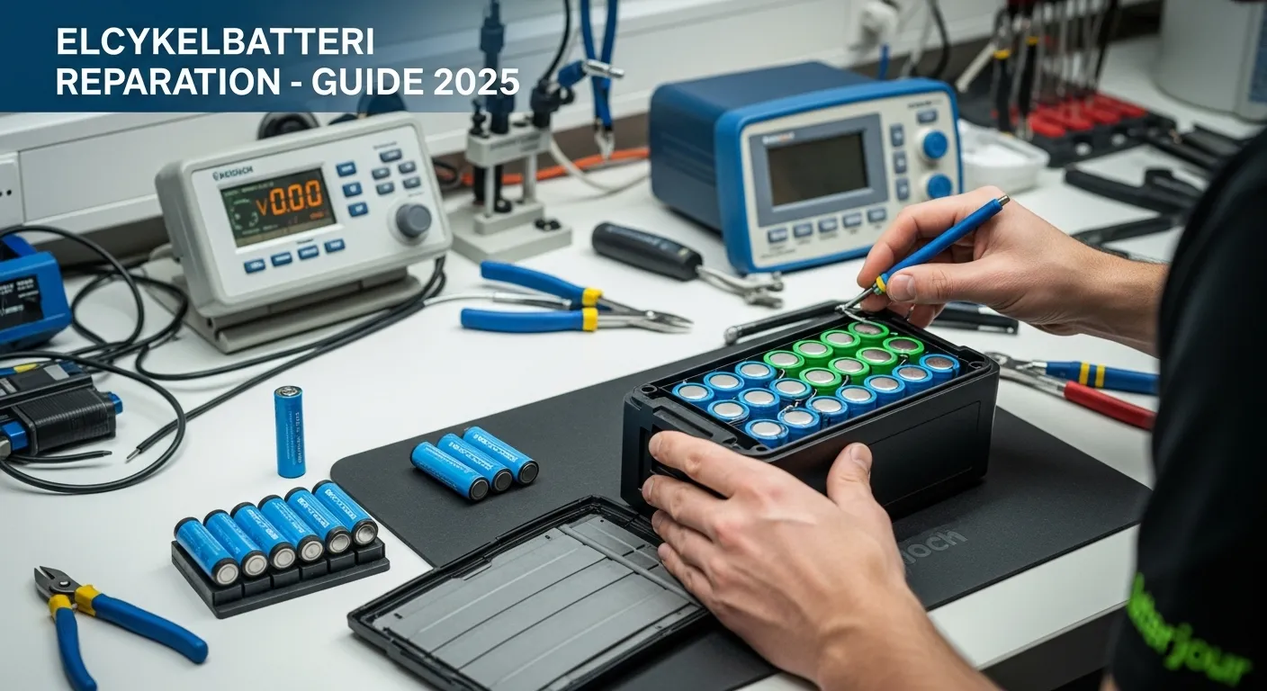 Reparera elcykelbatteri